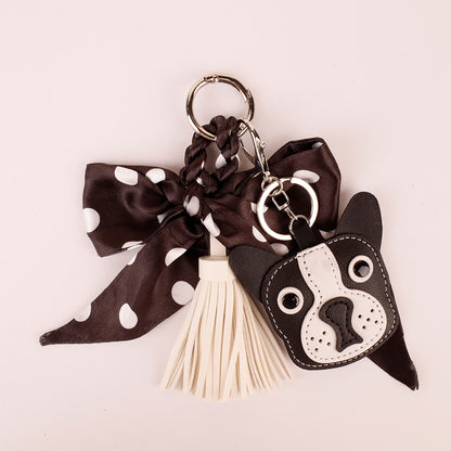 Polka dot bow animal accessory for gift giving
