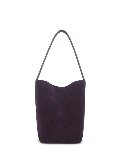 Lightweight Suede Leather Tote Bag