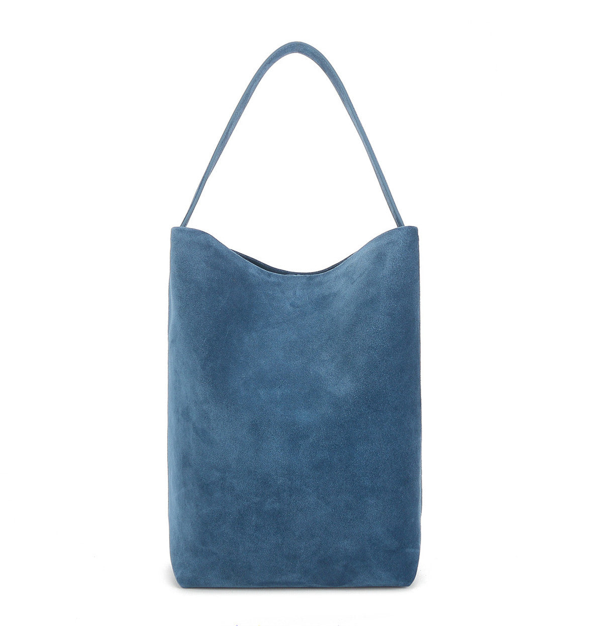 Modern Women's Suede Bucket Bag