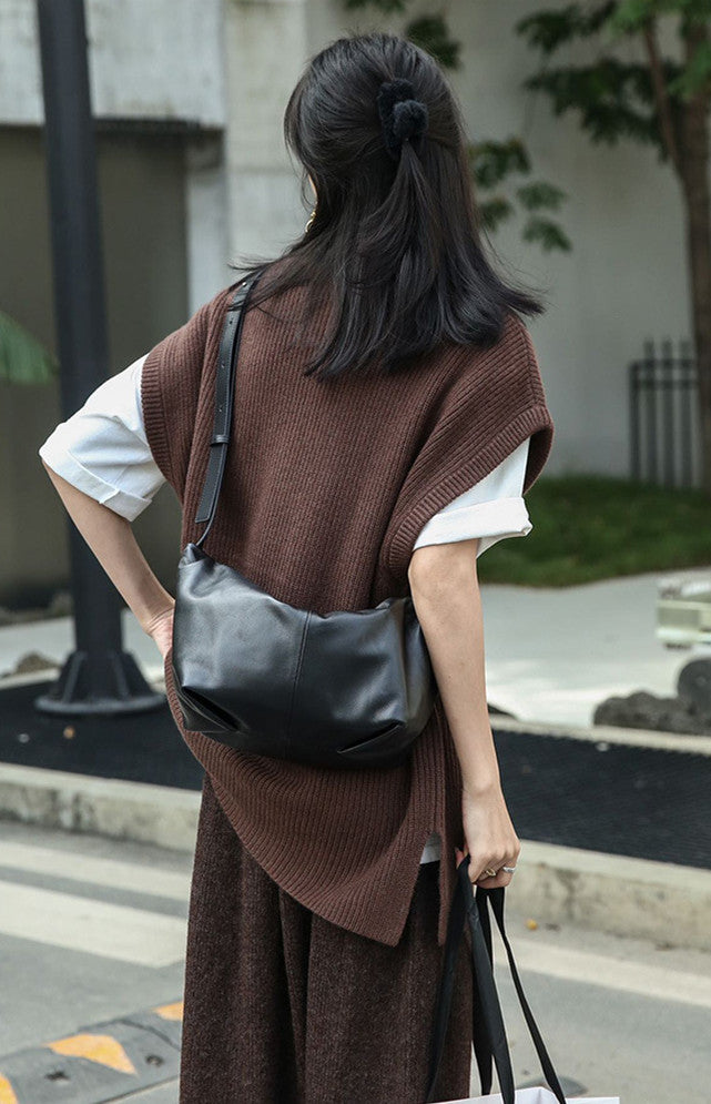 High-Quality Genuine Leather Women's Fashion Shoulder Bag woyaza