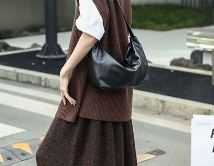 Trendy Soft Leather Ladies' Crossbody Shoulder Bag Purse woyaza