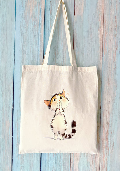 Ethically sourced cotton shopping bag for European customers.