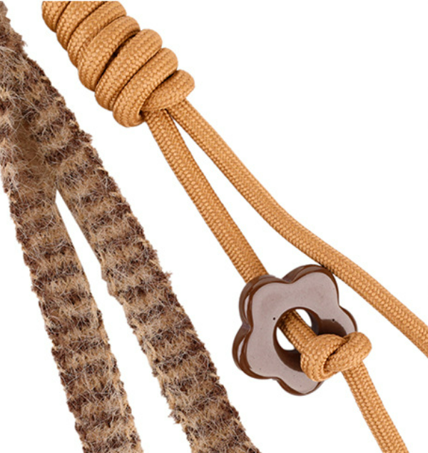 Handmade boho hanging charm with natural elements