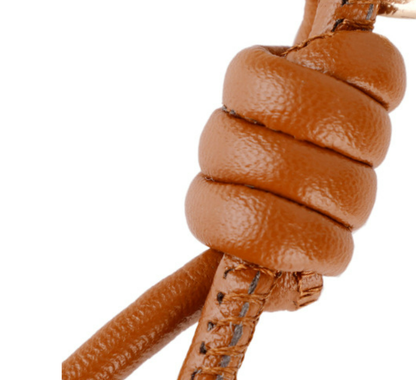 Handcrafted accessory adding a personal touch to a tote bag