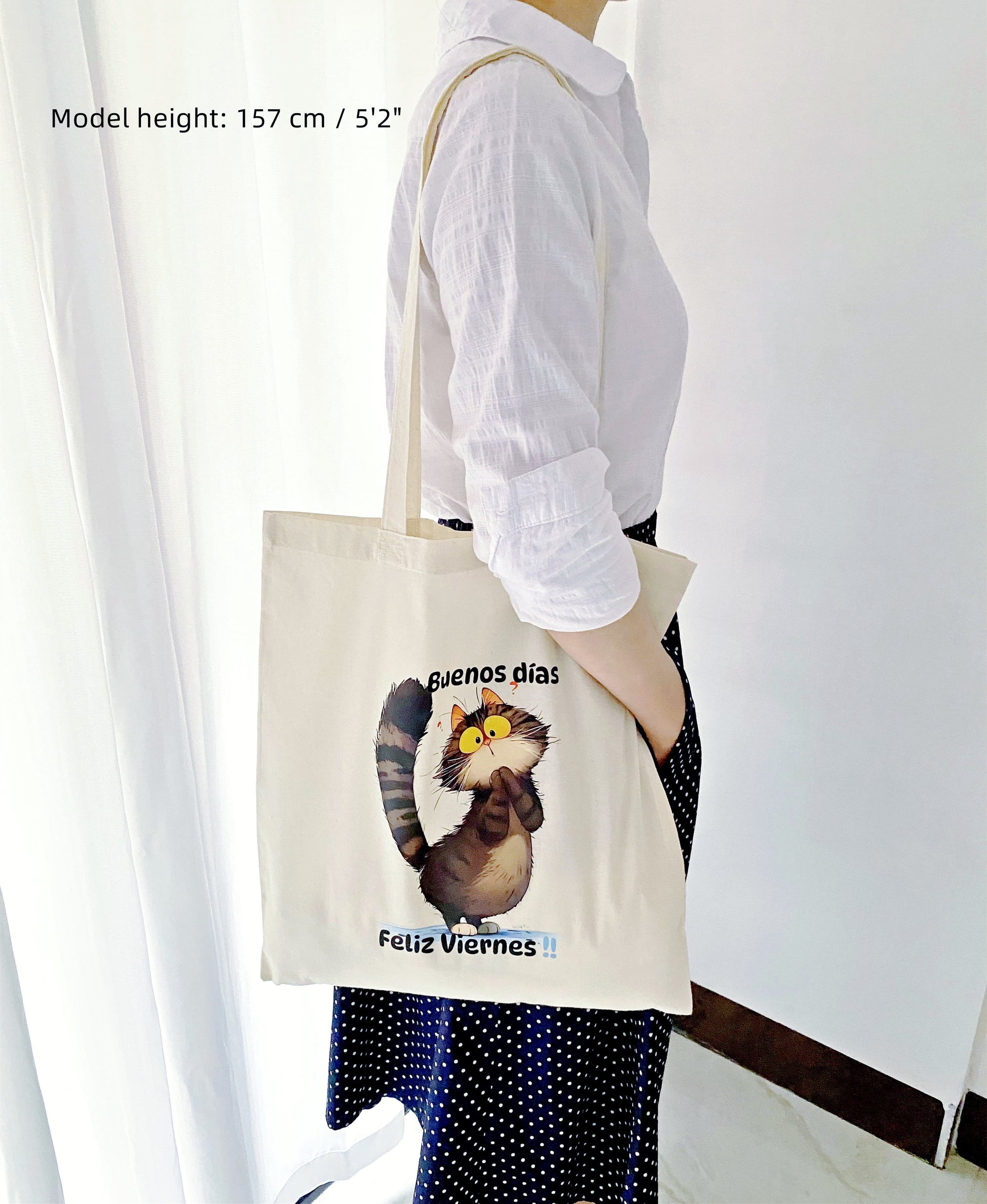 Minimalist large-capacity eco-friendly shoulder bag