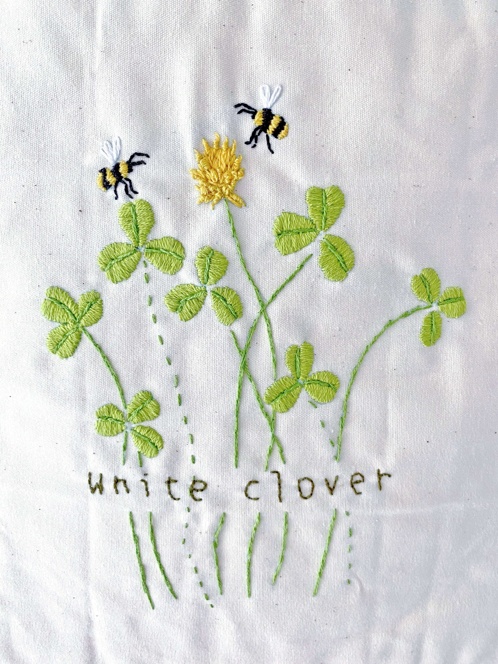 Floral-embroidered cotton-linen tote bag – an eco-conscious gift for those who appreciate artistry and sustainability.