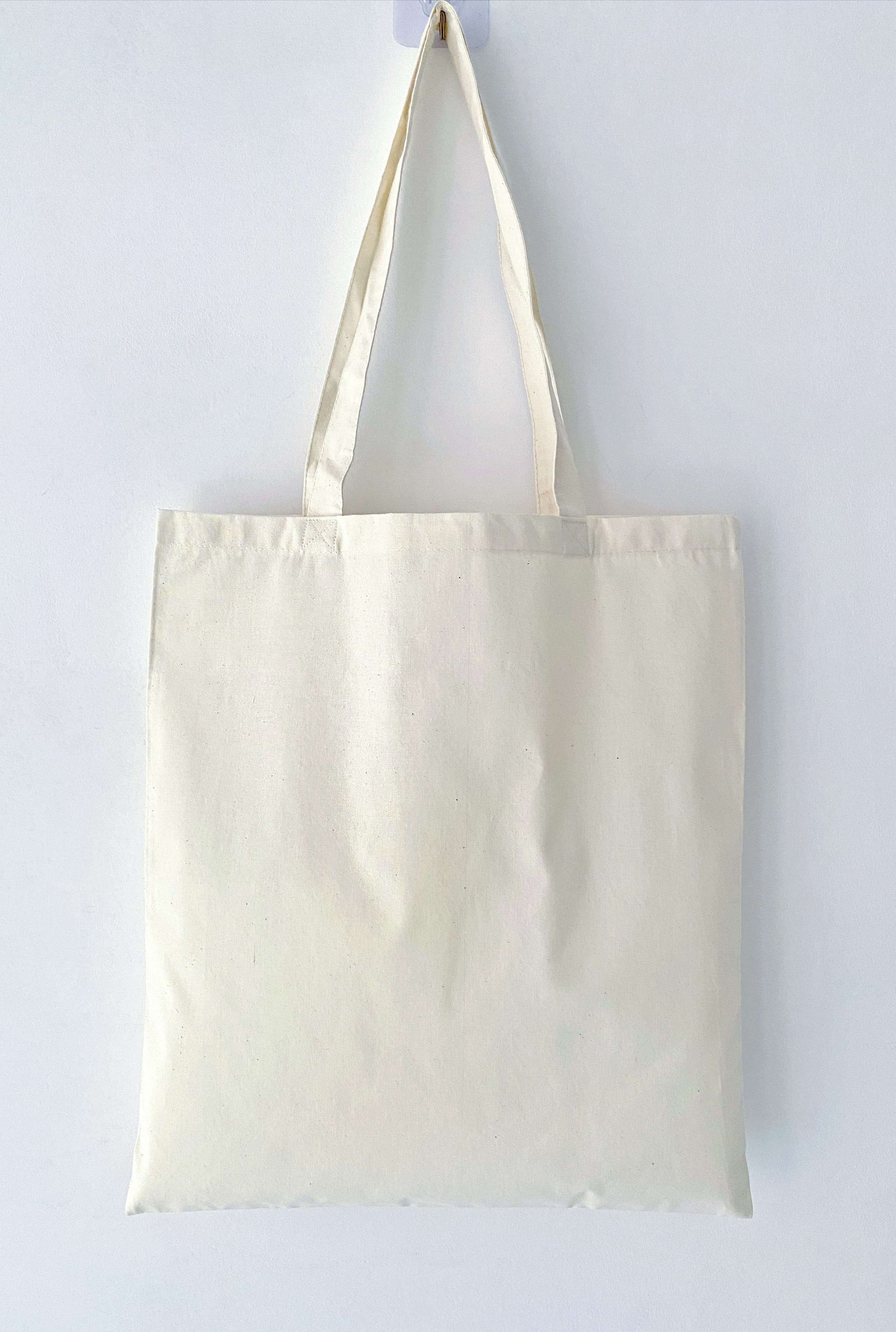 Everyday cotton bag for London bookshop visits