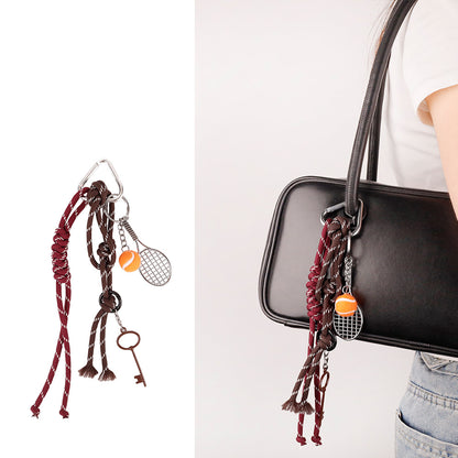 Bag charm idea for someone who loves outdoor style