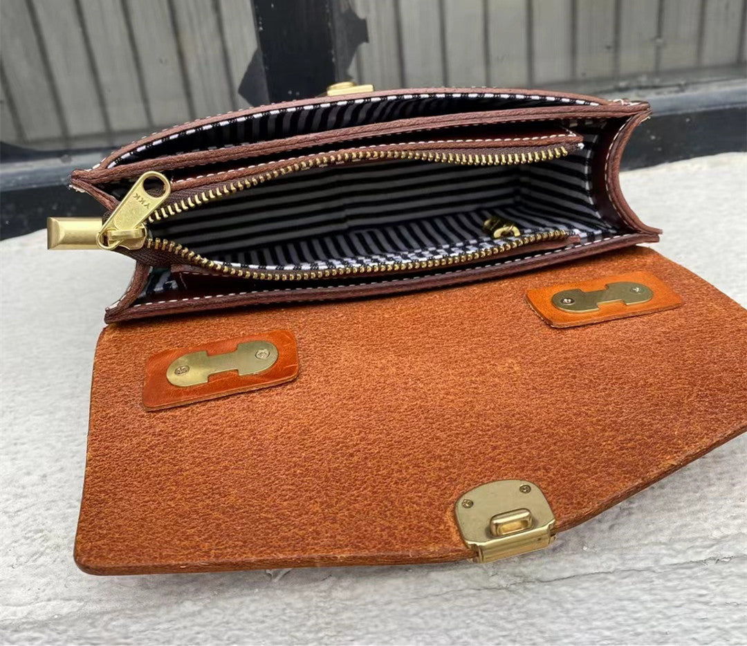 Women's Vintage Leather Handbag