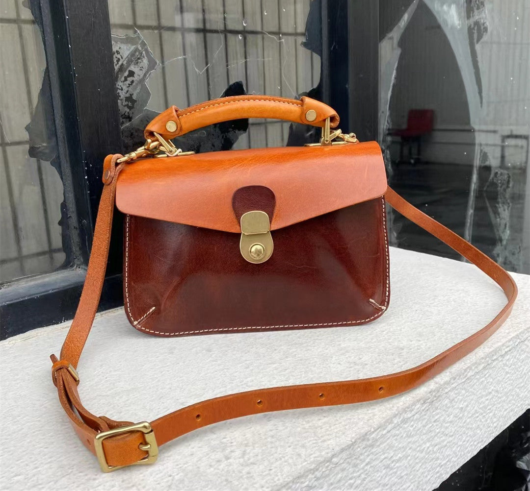 Ladies Vintage Leather Handbag