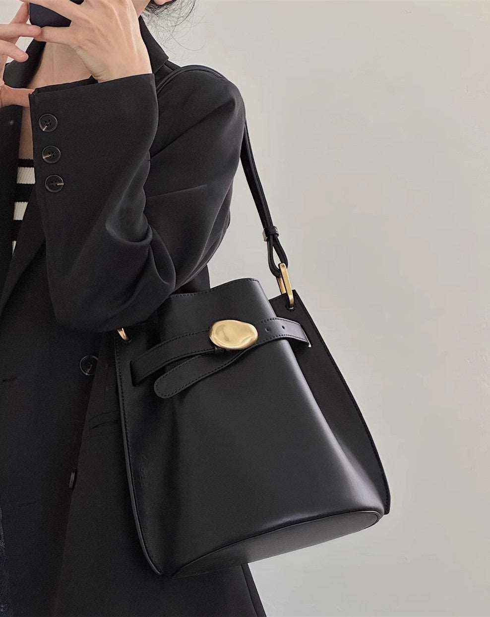 Luxury Leather Single Shoulder Handbag for Ladies woyaza