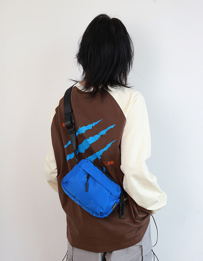 Unisex shoulder bag for relaxed everyday outings