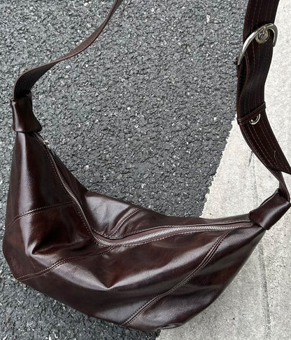 Women's shoulder sling bag for hands-free travel