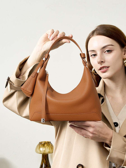 soft leather multiway carry bag