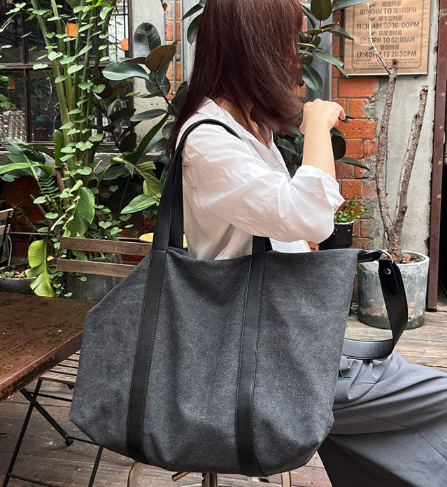 Roomy tote for casual walks and days around town
