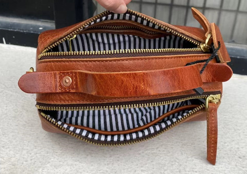 Unique Design Leather Cylinder Shoulder Bag with Long Strap