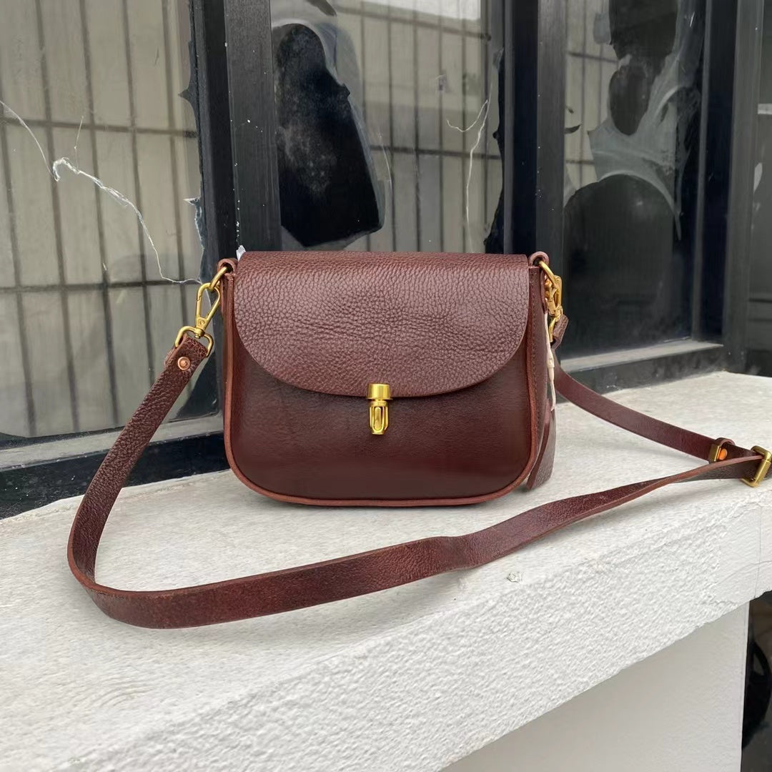 Handcrafted Leather Crossbody Bag
