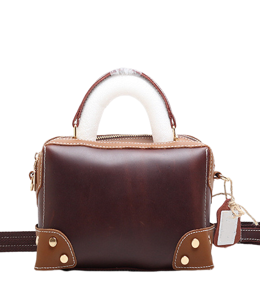 Vintage Lederhandtasche