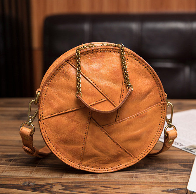 Chic Round Crossbody Bag for Women