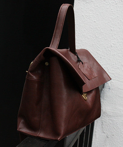 Unique Women's Vintage Leather Crossbody Bag