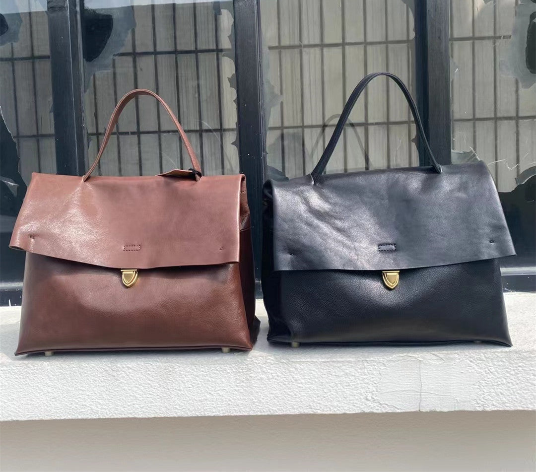 Artisan Vintage Leather Shoulder Bag