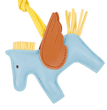 Handcrafted horse bag decoration perfect as a birthday gift