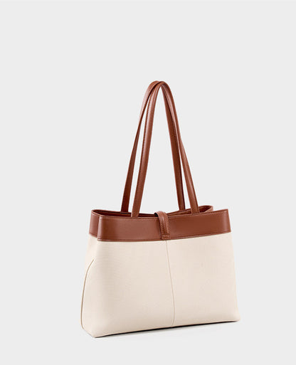 Elegant Women's Leather Carryall woyaza