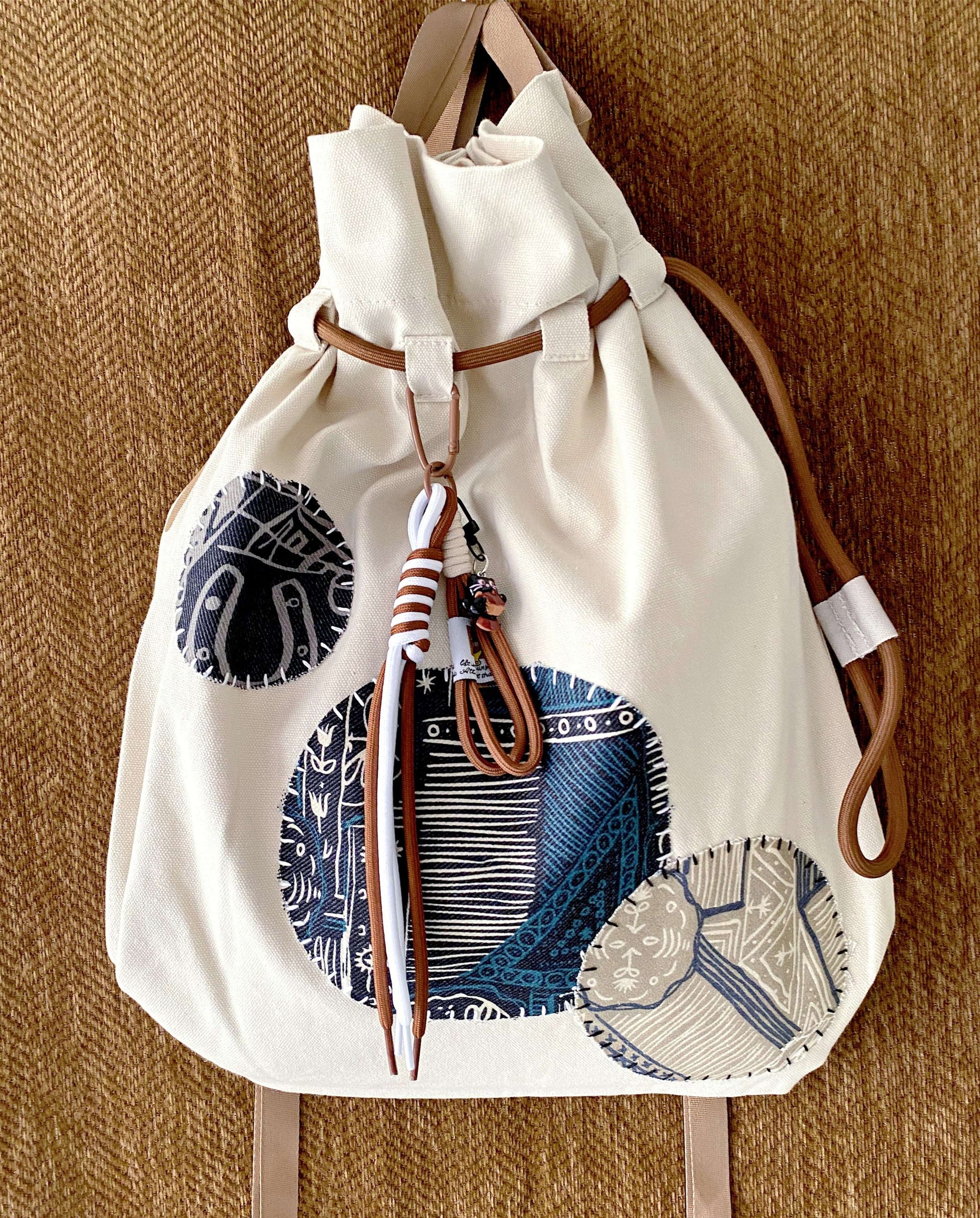 women's canvas backpack for carrying essentials without extra bulk