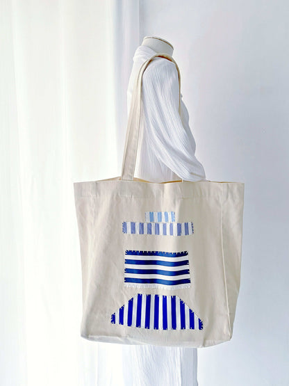 stylish canvas bag for creative individuals who enjoy functional accessories