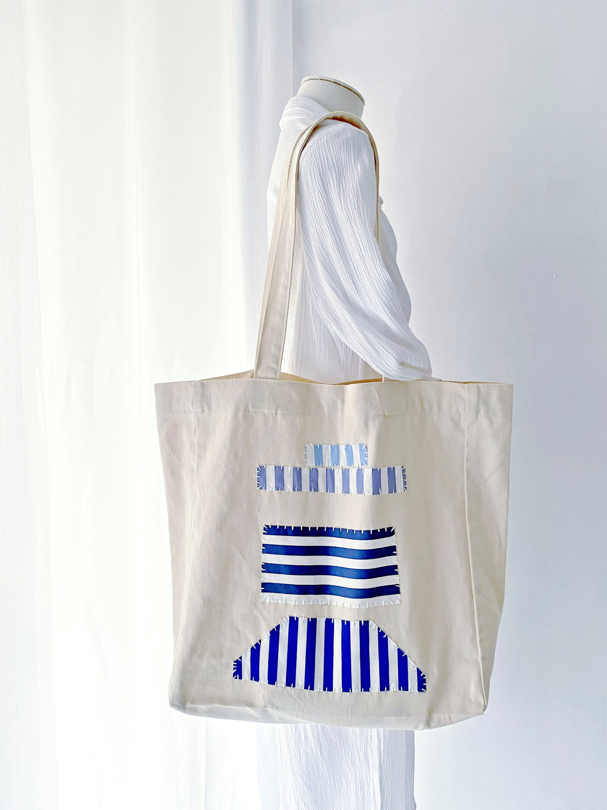 stylish canvas bag for creative individuals who enjoy functional accessories