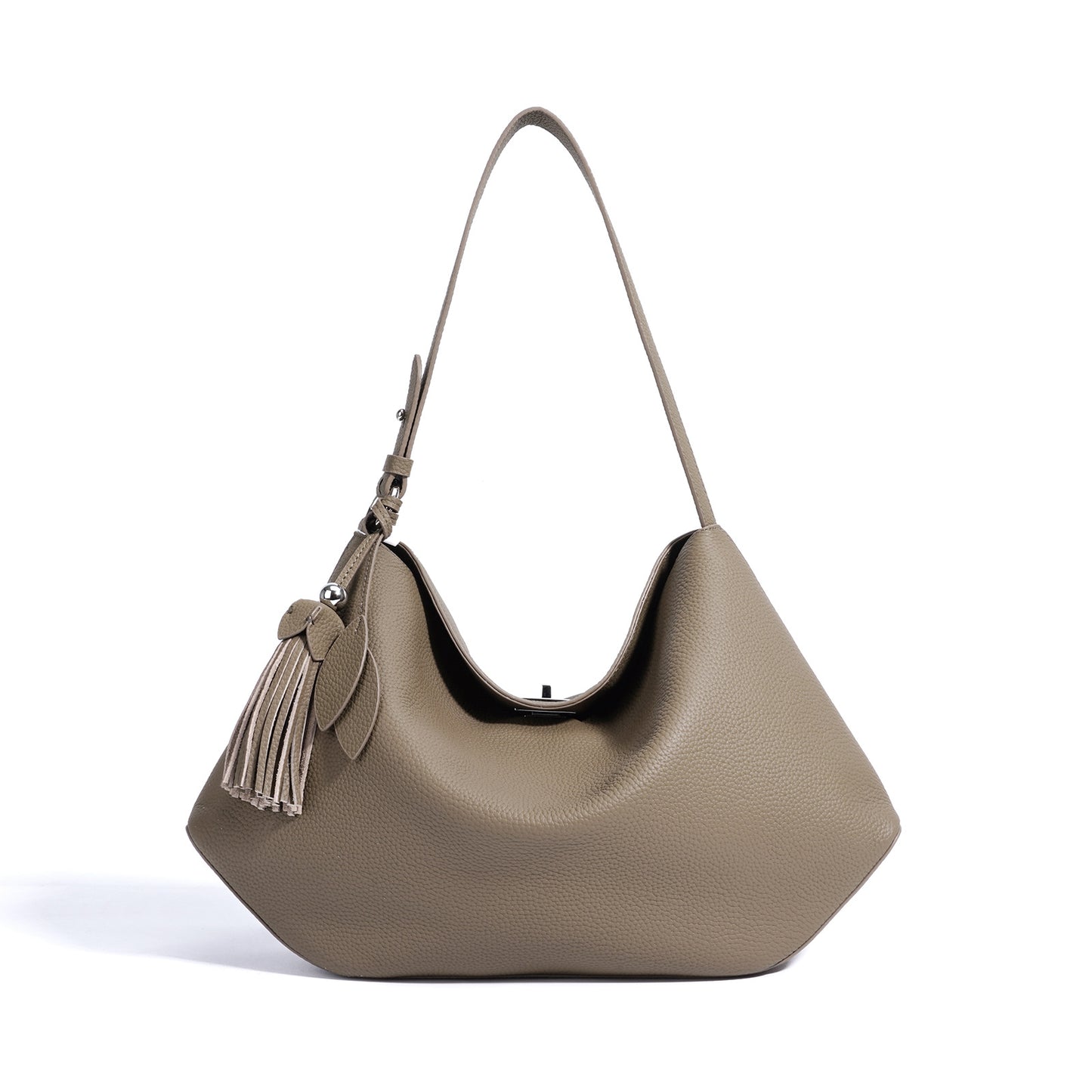 women's daily-use large leather handbag