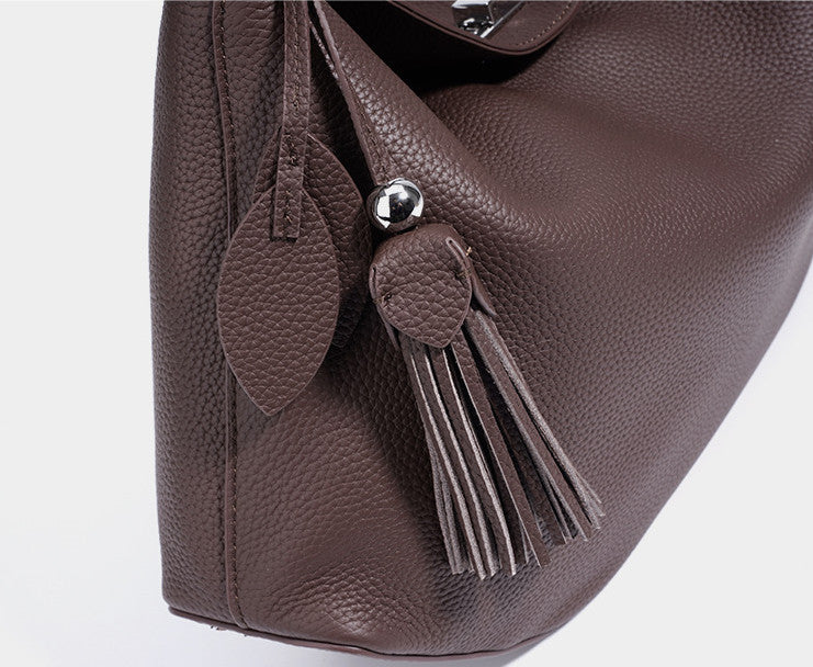 timeless fashion leather purse