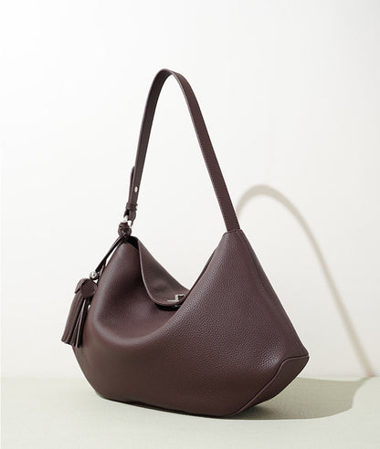 classic leather purse for office look