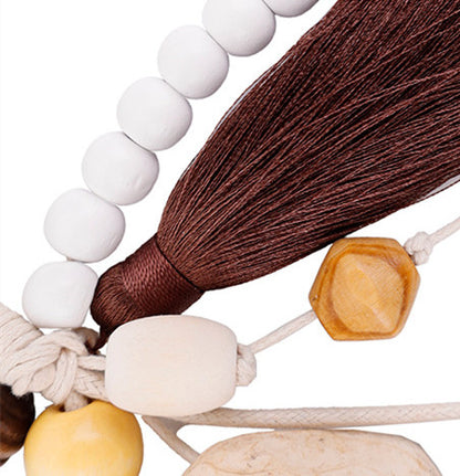 Natural Fruit Shell Rattle Charm