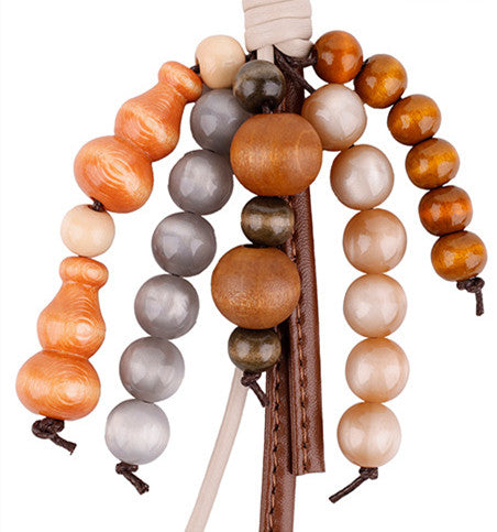 Decorative charm that adds texture to a simple tote